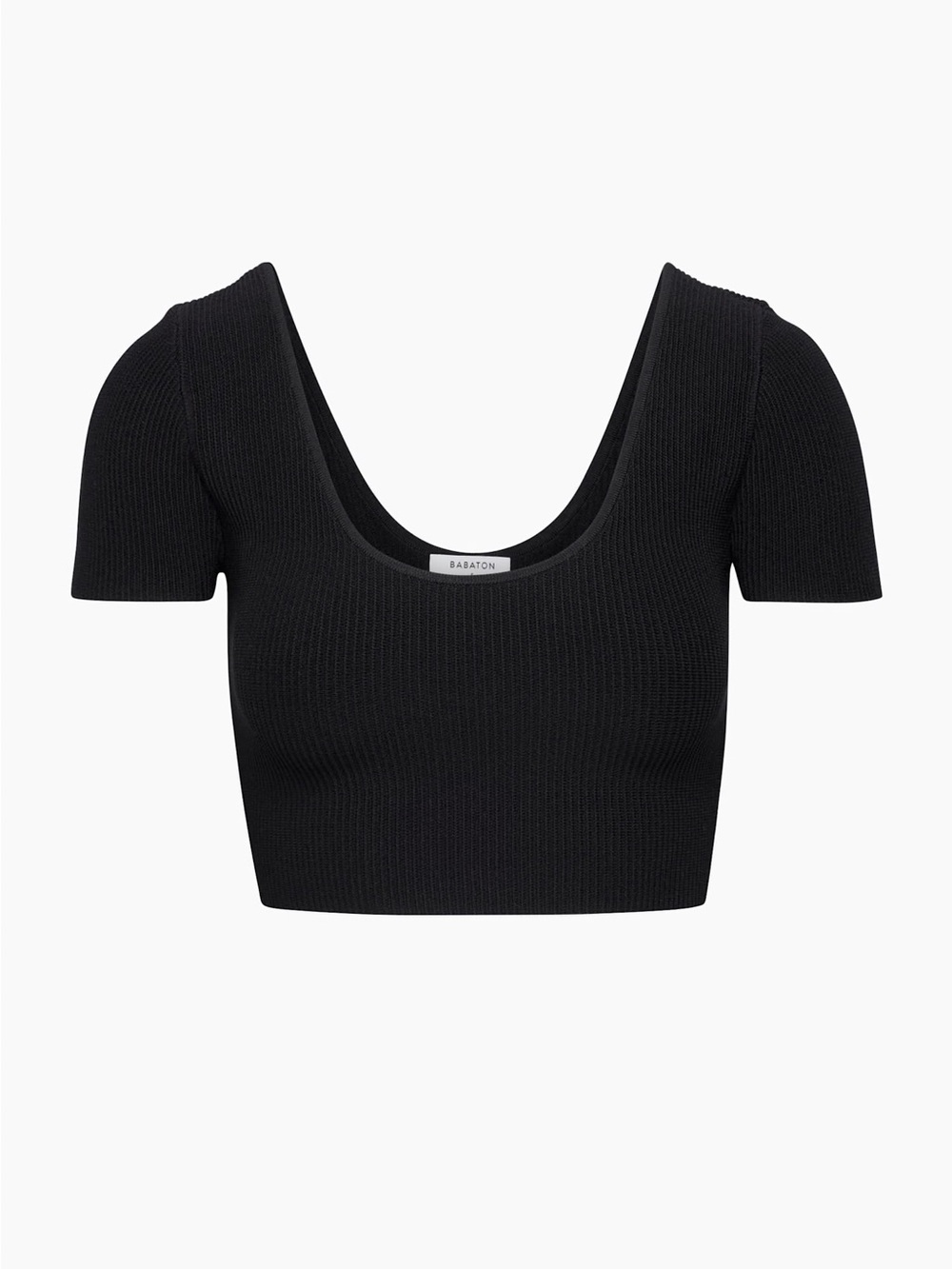 Babaton Sculpt Knit Scoopneck Top